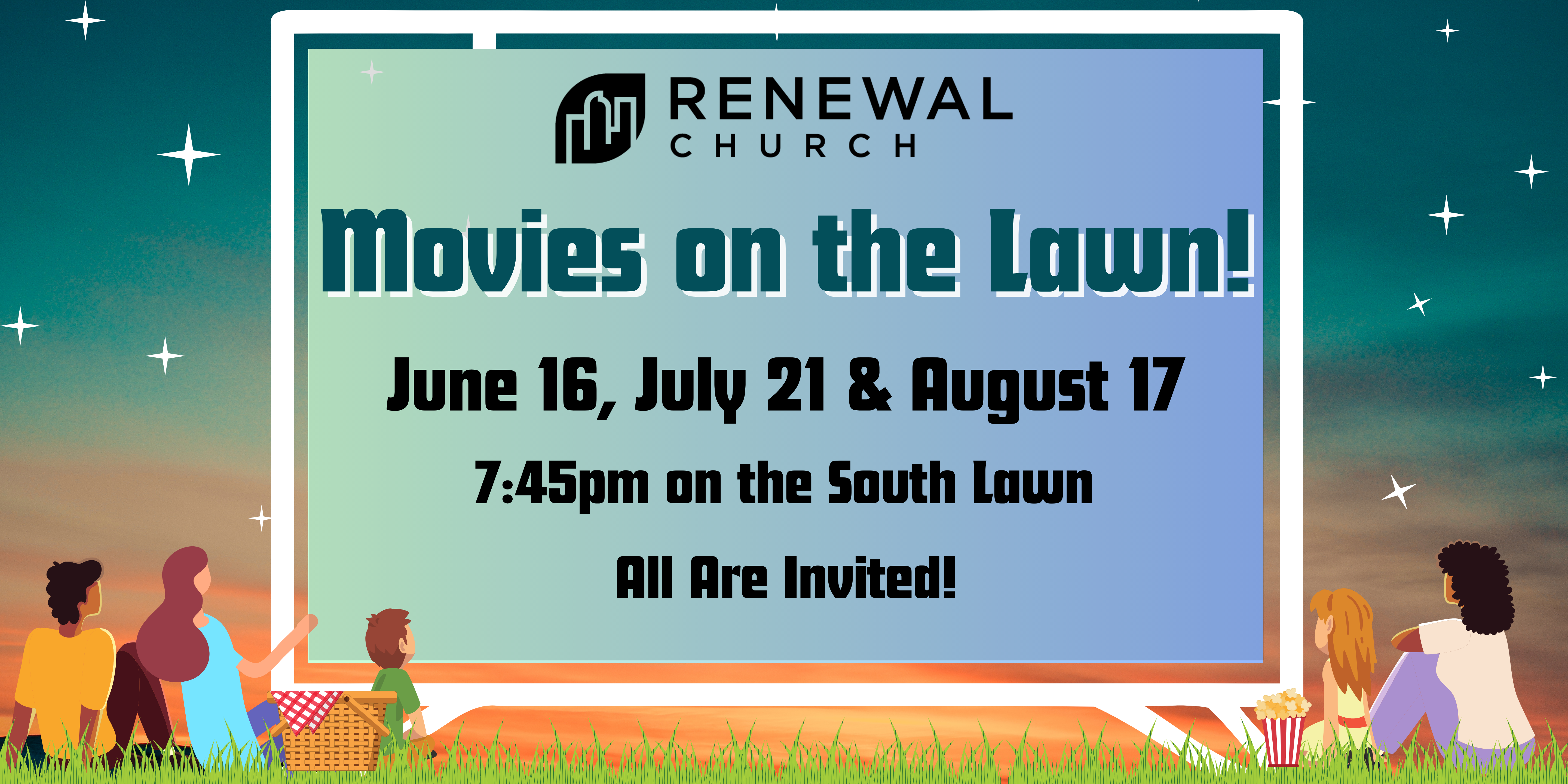 Movies on the Lawn Banner